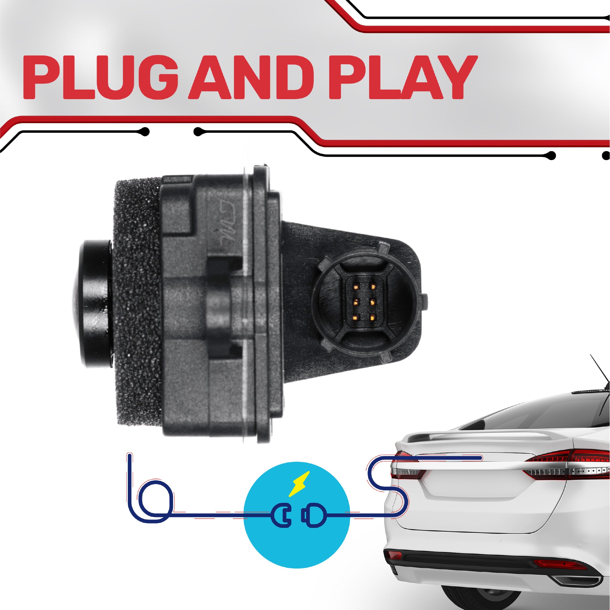 Dodge Challenger (2015-2019) OEM Replacement Backup Camera OE Part