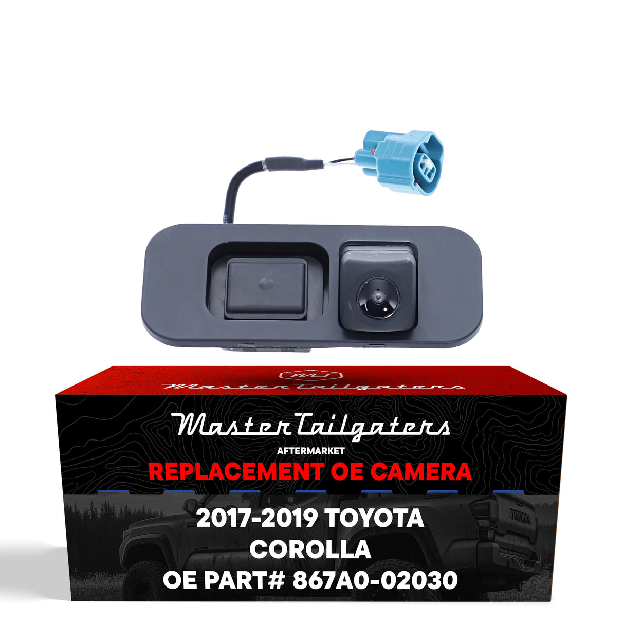 Toyota Corolla w/ Smart Entry System (2017-2019) OEM Replacement Backup Camera OE Part # 867A0-02030