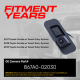 Toyota Corolla w/ Smart Entry System (2017-2019) OEM Replacement Backup Camera OE Part # 867A0-02030