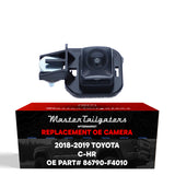 Toyota C-HR [Turkey/Japan Built] (2018-2019) OEM Replacement Backup Camera OE Part # 86790-F4010