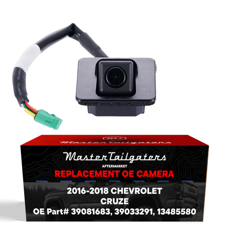 Chevrolet Cruze Sedan (2016-2018) OEM Replacement Backup Camera OE Part # 13485580, 39033291, 39081683 - Master Tailgaters