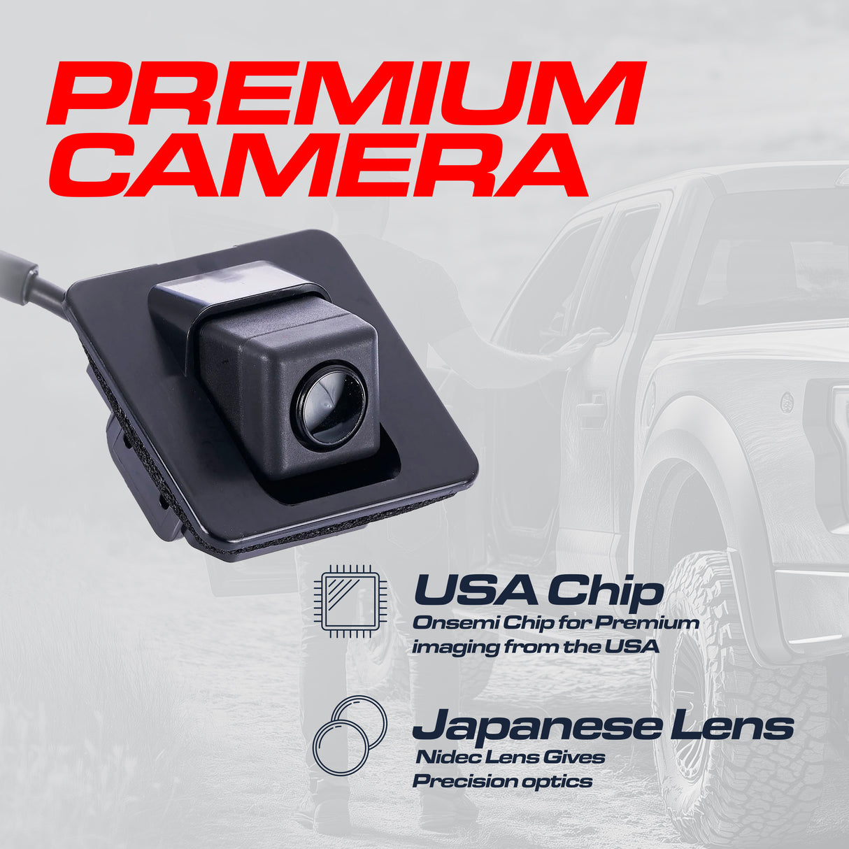 Chevrolet Cruze Sedan (2016-2018) OEM Replacement Backup Camera OE Part # 13485580, 39033291, 39081683 - Master Tailgaters