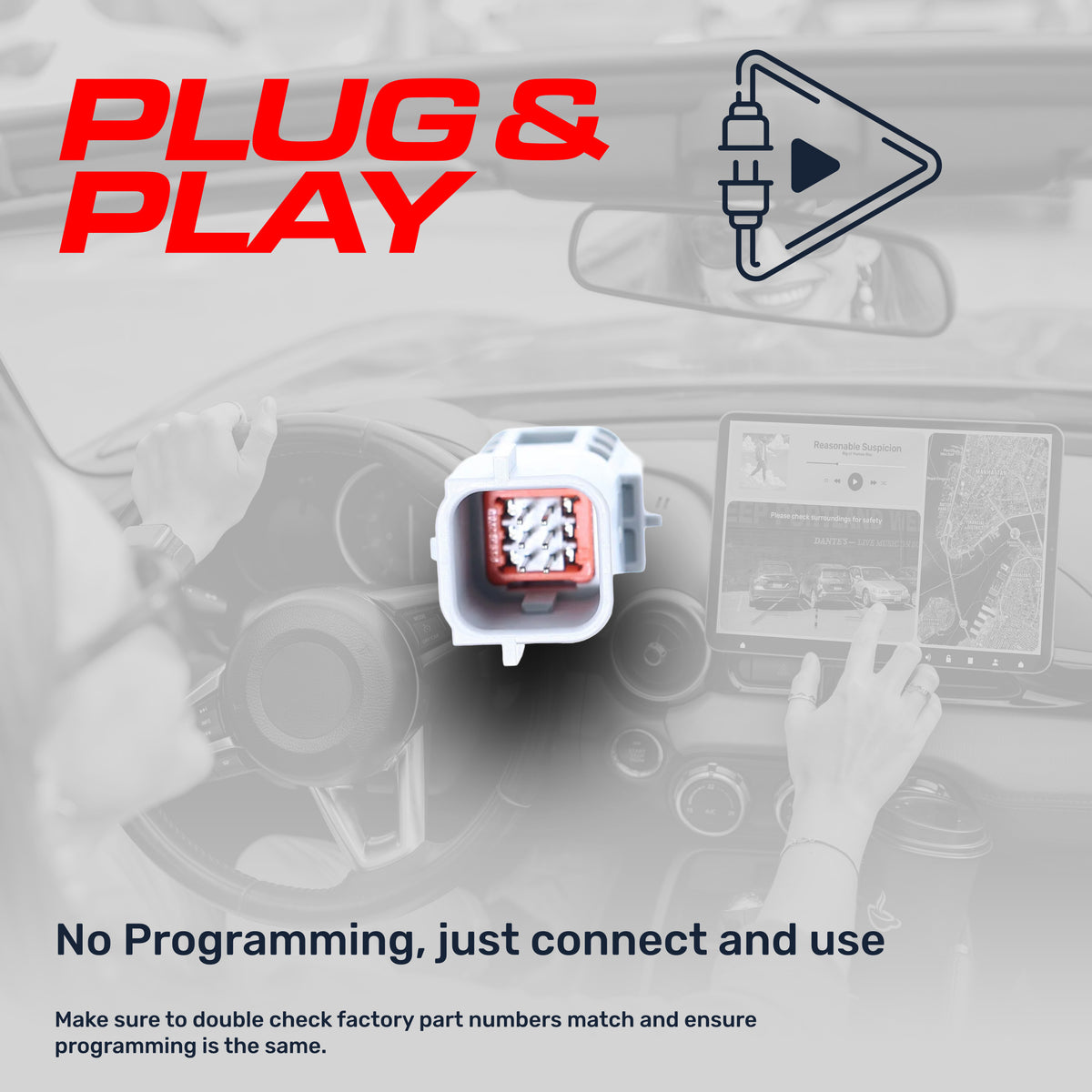 Cadillac CT6/CT6-V (2016-2018) w/o Surround View OEM Replacement Backup Camera OE Part # 23404036