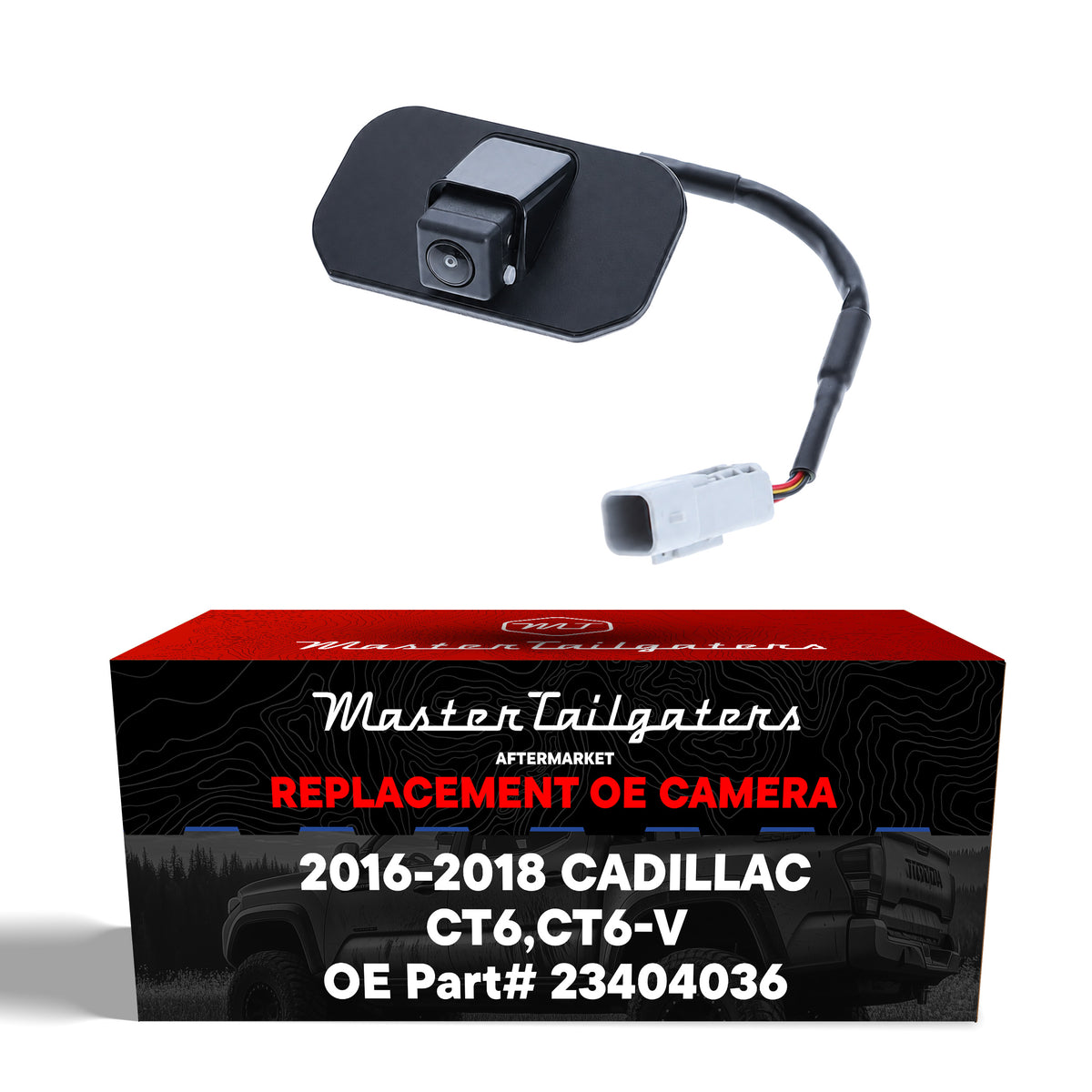 Cadillac CT6/CT6-V (2016-2018) w/o Surround View OEM Replacement Backup Camera OE Part # 23404036