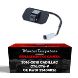 Cadillac CT6/CT6-V (2016-2018) w/o Surround View OEM Replacement Backup Camera OE Part # 23404036