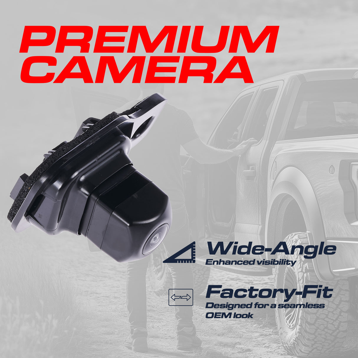 Toyota Highlander + Hybrid w/o AVM (2017-2019) OEM Replacement Backup Camera OE Part # 86790-0E060 - Master Tailgaters