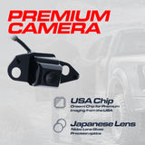 Toyota RAV4 w/ Spare Tire Carrier (2009-2012), RAV4 w/o AVM (2016-2018) OEM Replacement Backup Camera OE Part # 86790-42020, 86790-42021