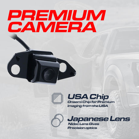 Toyota RAV4 w/ Spare Tire Carrier (2009-2012), RAV4 w/o AVM (2016-2018) OEM Replacement Backup Camera OE Part # 86790-42020, 86790-42021