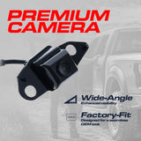 Toyota RAV4 w/ Spare Tire Carrier (2009-2012), RAV4 w/o AVM (2016-2018) OEM Replacement Backup Camera OE Part # 86790-42020, 86790-42021