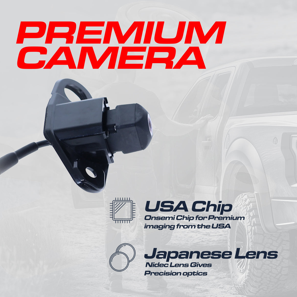 Toyota RAV4 w/o Spare Tire Carrier (2009-2014) OEM Replacement Backup Camera OE Part # 86790-42011, 86790-42040