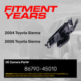 Toyota Sienna (2004-2005) OEM Replacement Backup Camera OE Part # 86790-45010