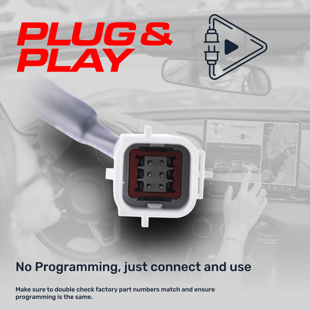 Chevrolet Equinox (2016-2017) OEM Replacement Backup Camera OE Part # 23291201