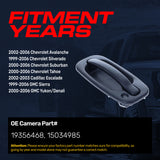 Exterior Door Handle Upgraded Black Metal Replacement for Chevrolet Avalanche 02-06, Silverado 99-06 / Cadillac Escalade 02-03 / GMC Sierra 99-06 OE Part # 19356468, 15034985 | Front LH w/ Keyhole
