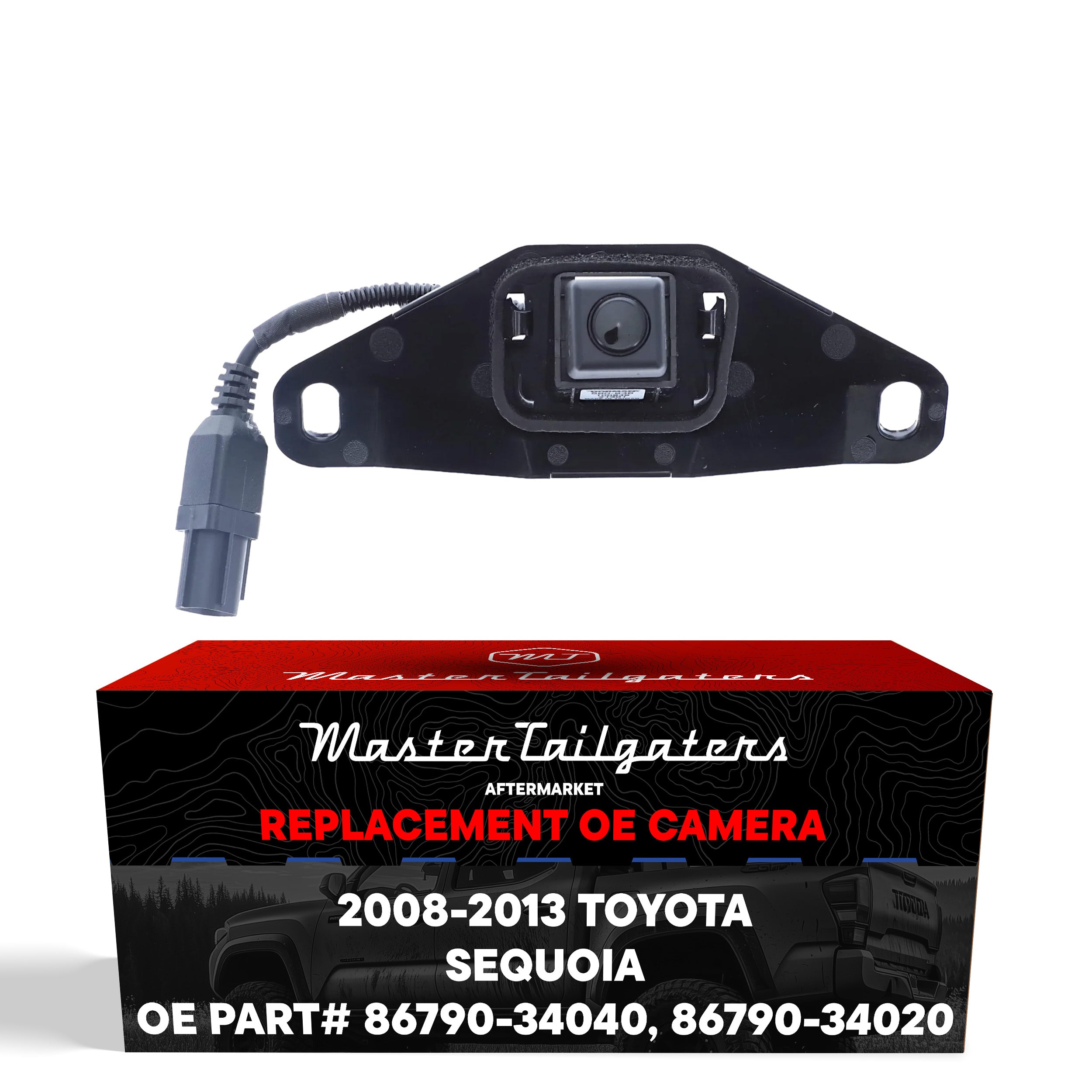 TOYOTA PANORAMA トイカメラ Toyota Sequoia (2008-2013) OEM Replacement Backup Camera OE Part