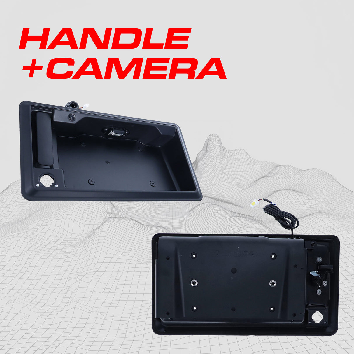 Ford Econoline E150, E250, E350, E450 (2008-2024) Replacement Cargo Van Door Handle with Backup Camera - Master Tailgaters