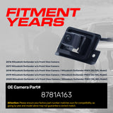 Mitsubishi Outlander (2016-2020), Outlander PHEV [SE/SEL Model] (2018-2020) OEM Replacement Backup Camera OE Part # 8781A163
