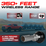 Master Tailgaters 36" Wireless Tow Light Bar with Camera | Choice of 4 Pin Round or 7 Pin Round - Master Tailgaters