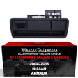 Nissan Armada (2004-2015) Black Replacement Tailgate Handle with Backup Camera - Master Tailgaters