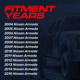 Nissan Armada (2004-2015) Black Replacement Tailgate Handle with Backup Camera - Master Tailgaters