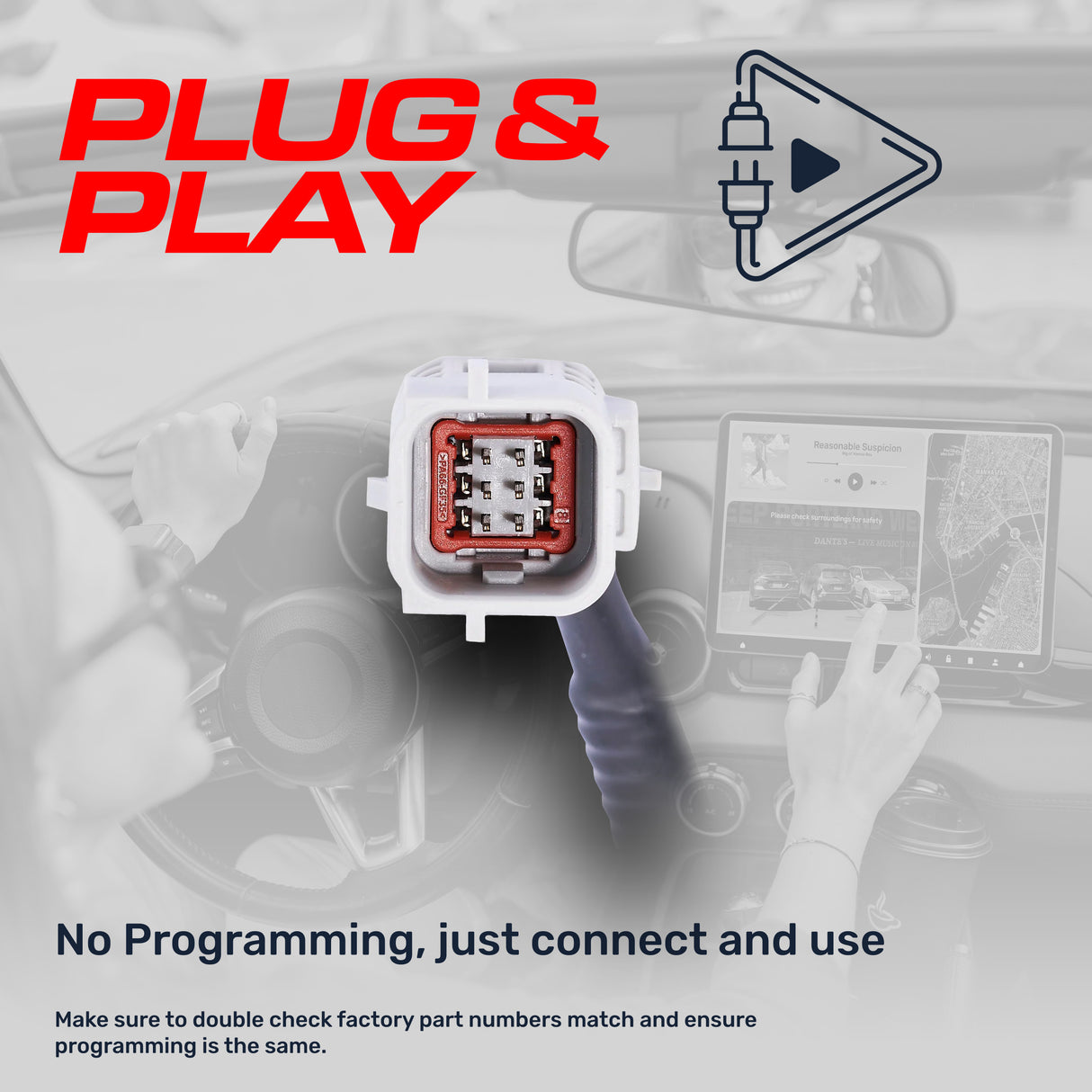 Chevrolet Express Van / GMC Savana (2013-2021) OEM Replacement Backup Camera OE Part # 22903442, 23140731 - Master Tailgaters