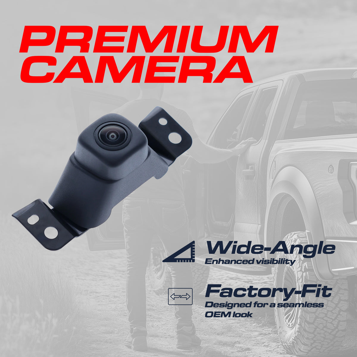 Toyota RAV4 + Hybrid (2019-2021), RAV4 [North America Built] (2022) OEM Replacement Front View (On Grille) Camera OE Part # 86790-42130