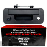Nissan Titan (2013-2015) Black Replacement Tailgate Handle with Backup Camera - Master Tailgaters