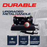 Tailgate Handle Upgraded Black Metal Replacement for Chevrolet Avalanche 1500/2500 / Cadillac Escalade EXT (2002-2006) OE Part # 19209650, 15086873 - Master Tailgaters