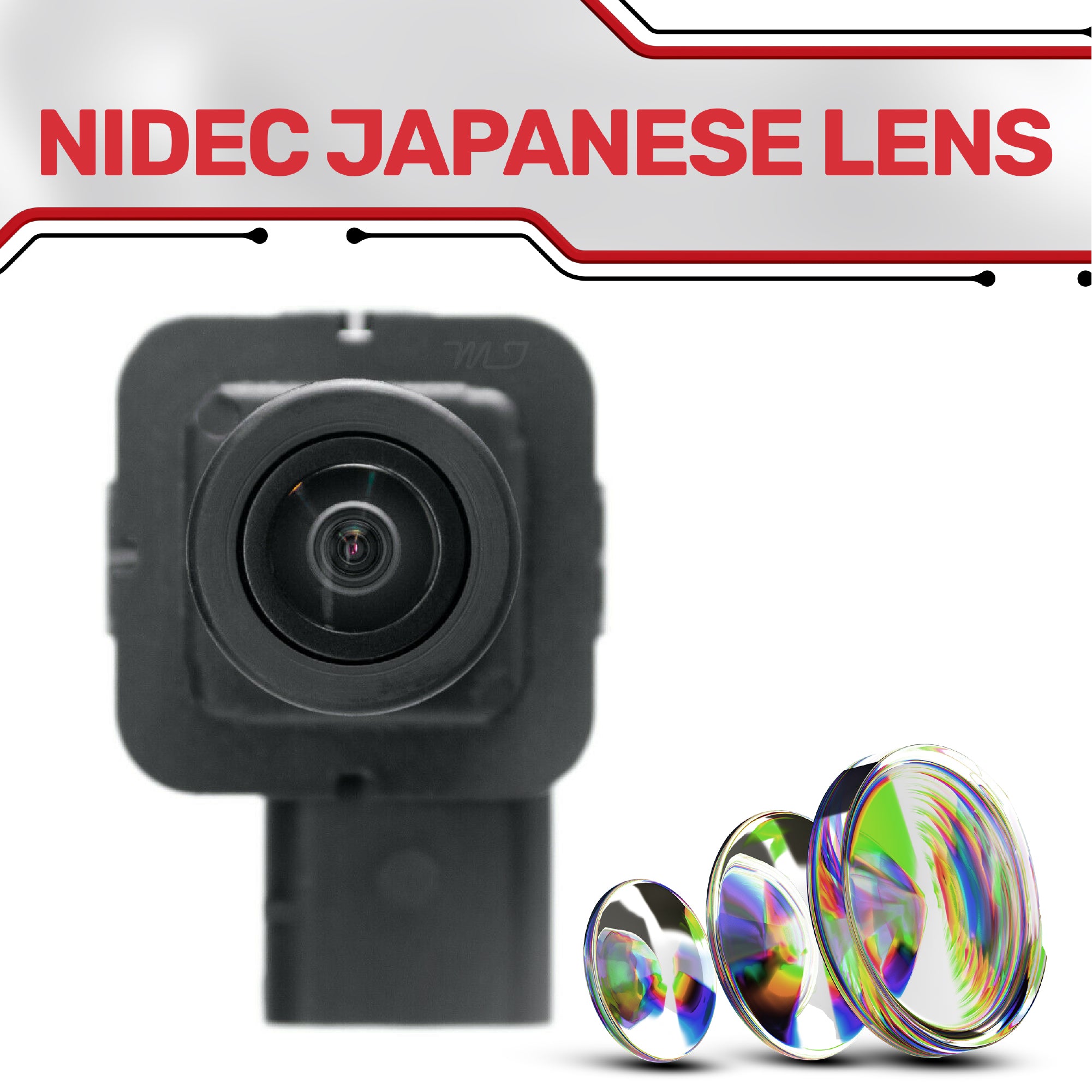 Rear Backup Camera For 2013-2016 Ford C-Max DM5Z-19G490-A, 170° View, Wired