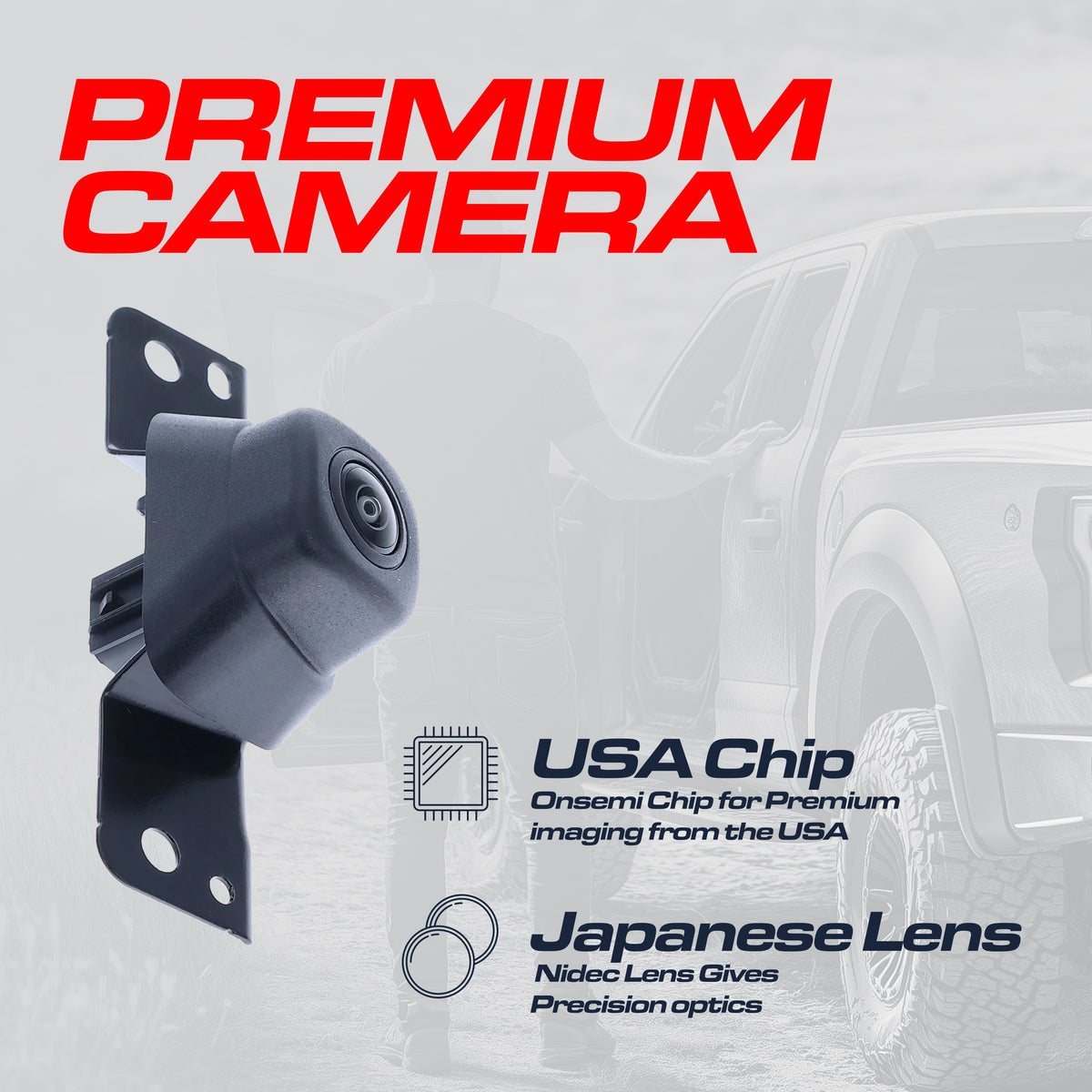 Toyota RAV4 Hybrid (2022), RAV4 [LE/Limited/XLE/XLE Premium Model] (2022) [Japan/North America Built] OEM Replacement Front View (On Grille) Camera OE Part # 86790-42290