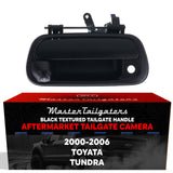Toyota Tundra (2000-2006) Textured Black Replacement Tailgate Handle with Backup Camera