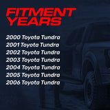 Toyota Tundra (2000-2006) Textured Black Replacement Tailgate Handle with Backup Camera