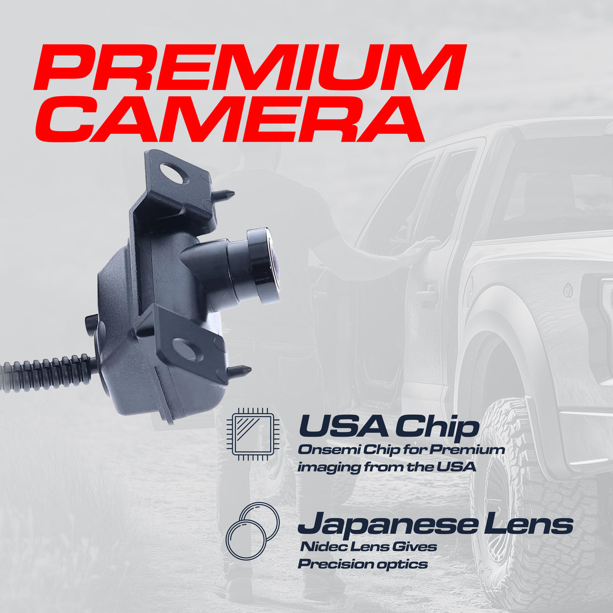 Ford F150 (2009), F150 SVT Raptor (2010) [To 2-1-10] OEM Replacement Backup Camera OE Part # 9L3Z-19G490-C