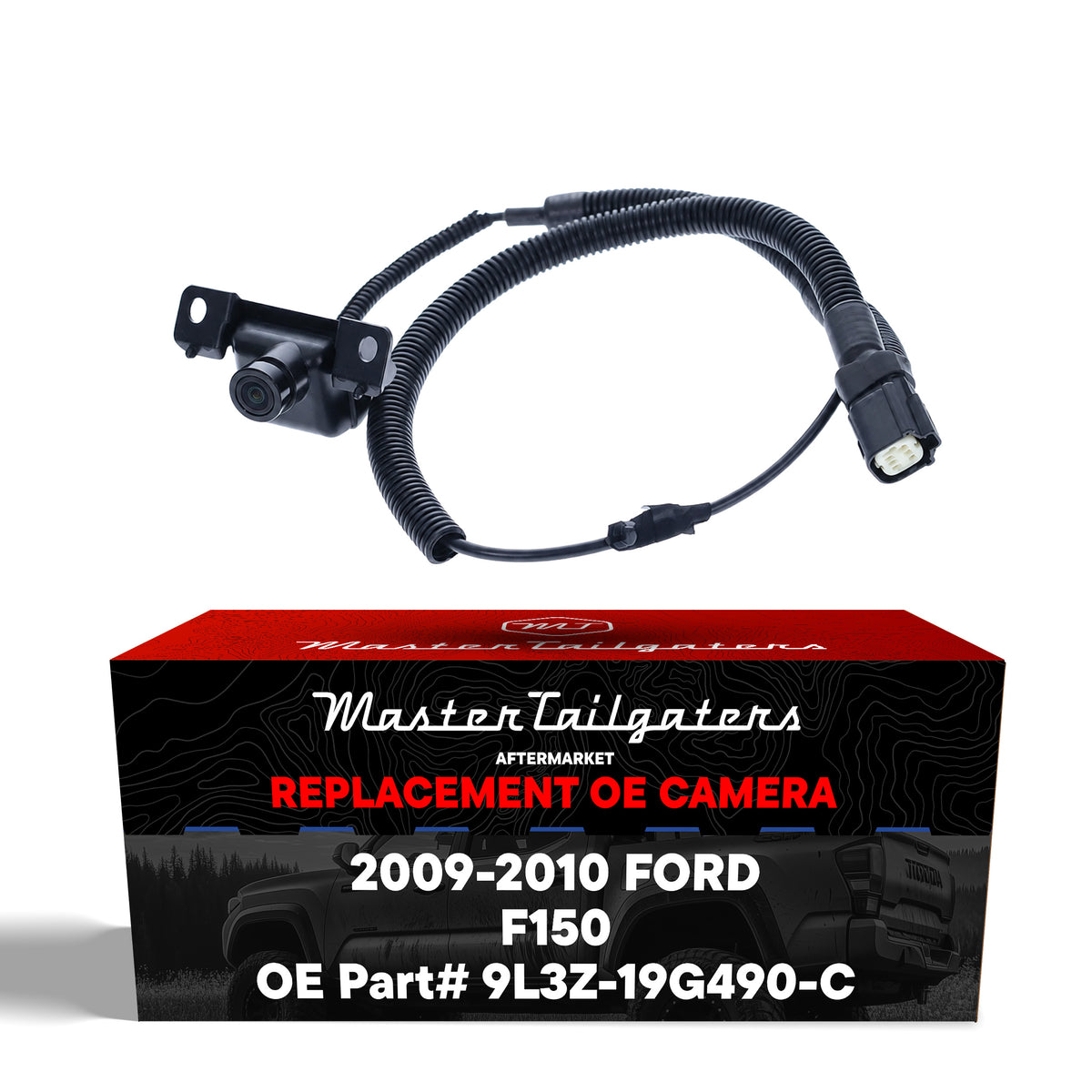 Ford F150 (2009), F150 SVT Raptor (2010) [To 2-1-10] OEM Replacement Backup Camera OE Part # 9L3Z-19G490-C