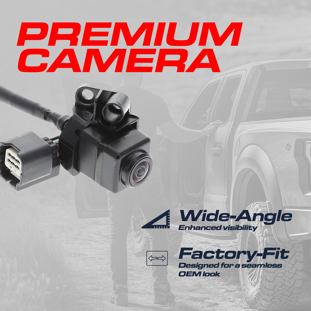 Honda CR-V [Touring/EX/EX-L Model] (2015-2016) OEM Replacement Right Side View Camera OE Part # 36580-T1W-A51