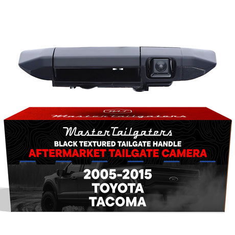 Toyota Tacoma (2005-2015) Black Replacement Tailgate Handle with Backup Camera - Master Tailgaters