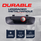 Master Tailgaters Tailgate Handle Upgraded Black Metal Replacement for Dodge Ram (2002-2008) OE Part # 55275949AB