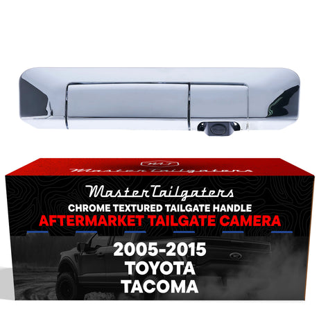 Toyota Tacoma (2005-2015) Chrome Replacement Tailgate Handle with Backup Camera - Master Tailgaters
