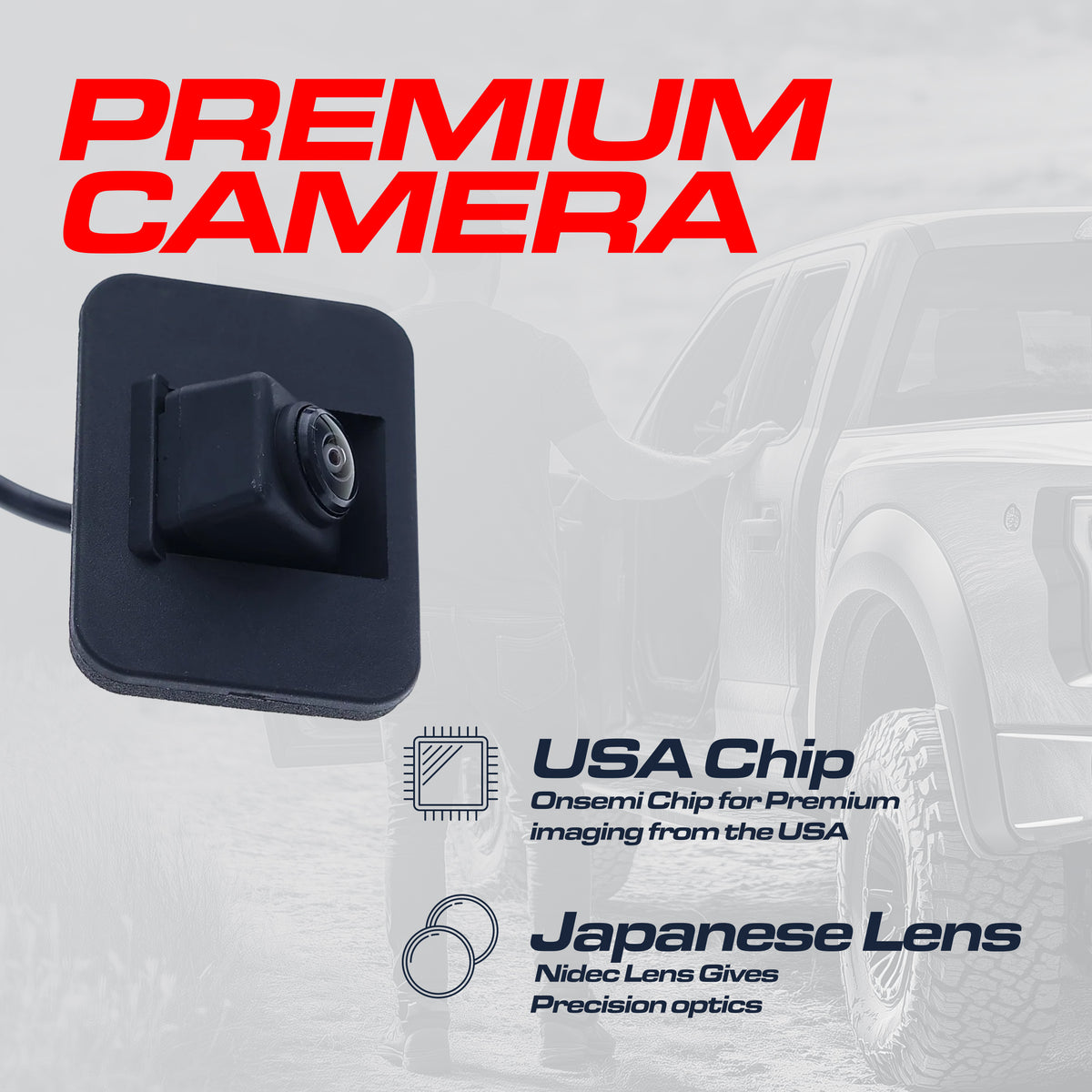 Nissan Altima w/ AVM (2019-2023) [On Luggage Lid] OEM Replacement Backup Camera OE Part # 28442-6CA3B