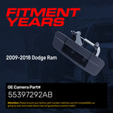 Master Tailgaters Tailgate Handle Upgraded Black Metal Replacement for Dodge Ram (2009-2018) OE Part # 55397292AB