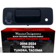 Toyota Tundra (2014-2024), Tacoma (2016-2024) Black Replacement Tailgate Handle with Backup Camera - Master Tailgaters