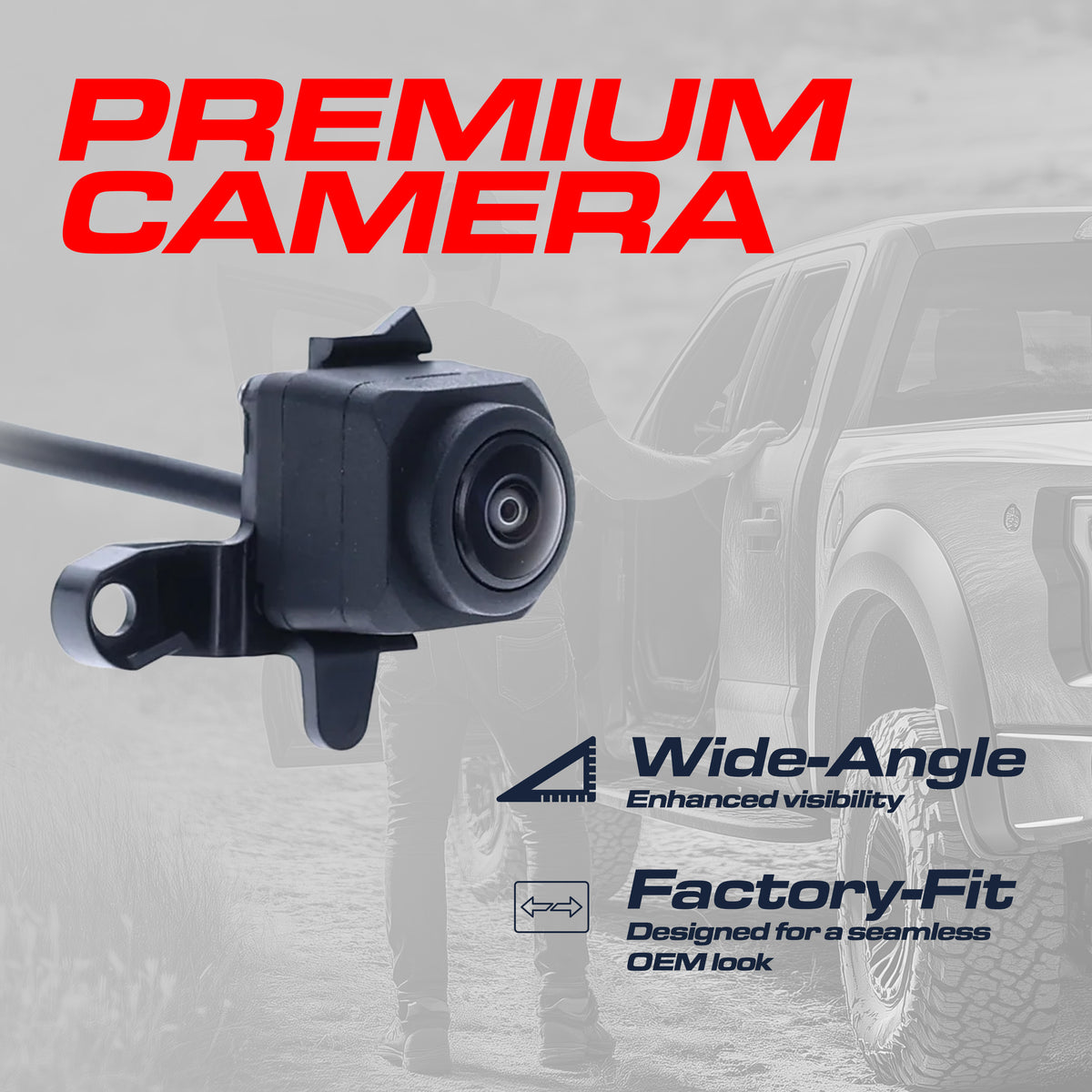 Toyota Highlander + Hybrid w/ Around View Monitor (2014-2021), RAV4 + Hybrid (2016-2021), RAV4 Prime (2021), Venza Hybrid (2021-2022) OEM Replacement Right Side View Camera OE Part # 86790-0E100