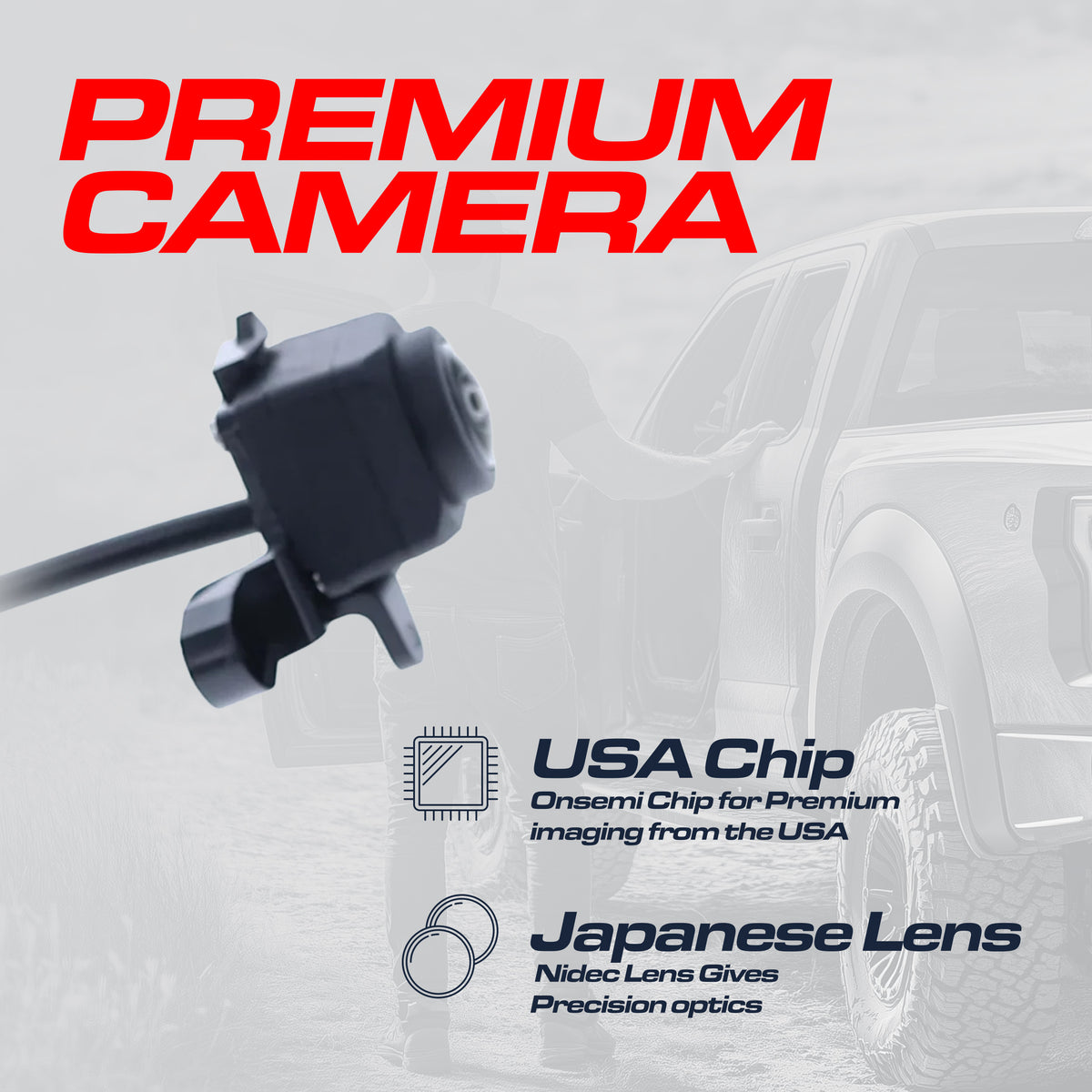 Toyota Highlander + Hybrid w/ Around View Monitor (2014-2021), RAV4 + Hybrid (2016-2021), RAV4 Prime (2021), Venza Hybrid (2021-2022) OEM Replacement Right Side View Camera OE Part # 86790-0E100