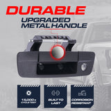 Master Tailgaters Tailgate Handle Upgraded Black Metal Replacement for Dodge Ram (2009-2018) OE Part # 68044904AG, 68044904AF