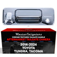 Toyota Tacoma (2016-2024) Chrome Replacement Tailgate Handle with Backup Camera - Master Tailgaters