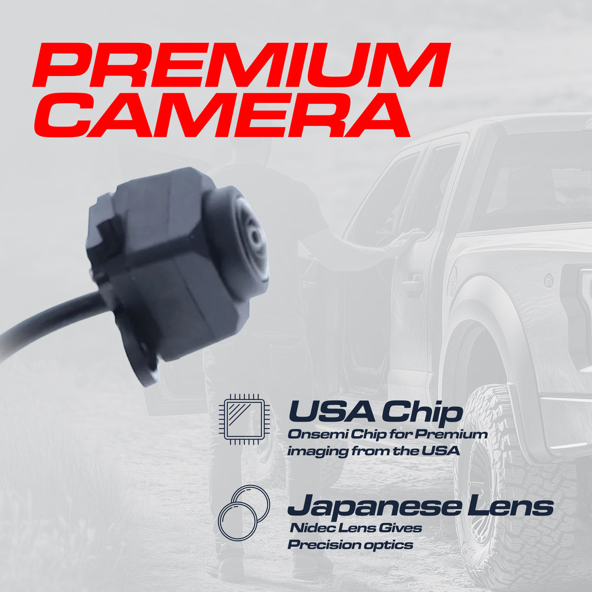 Toyota Highlander + Hybrid w/ Around View Monitor (2014-2021), RAV4 + Hybrid (2016-2021), RAV4 Prime (2021), Venza Hybrid (2021-2022) OEM Replacement Left Side View Camera OE Part # 86790-0E090