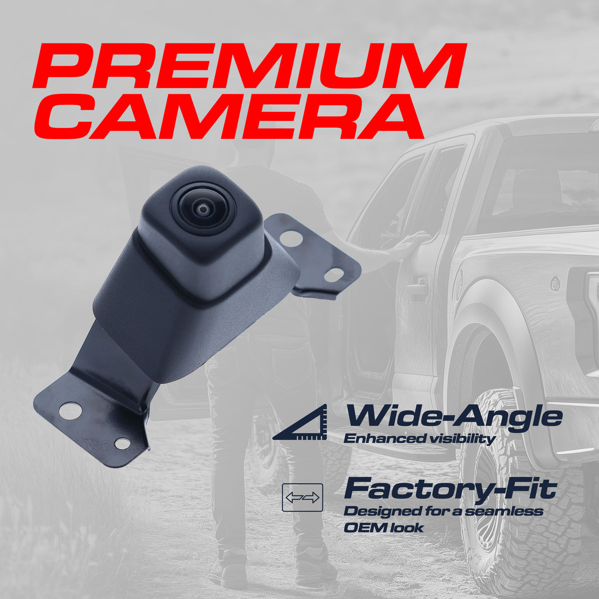 Toyota RAV4 [Adventure/Trail/TRD Off-Road Model] (2019-2021) OEM Replacement Front View (On Grille) Camera OE Part # 86790-42140