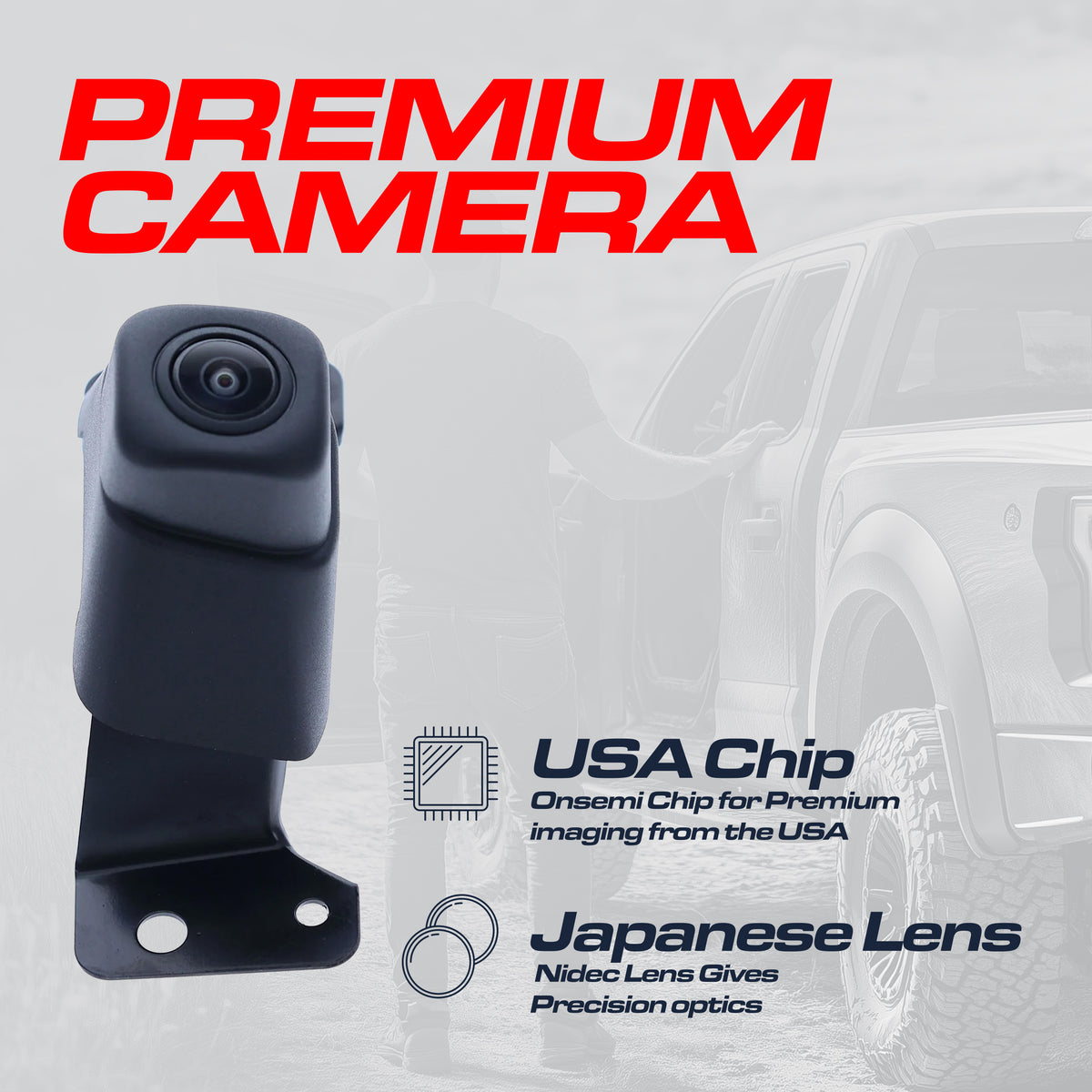 Toyota RAV4 [Adventure/Trail/TRD Off-Road Model] (2019-2021) OEM Replacement Front View (On Grille) Camera OE Part # 86790-42140