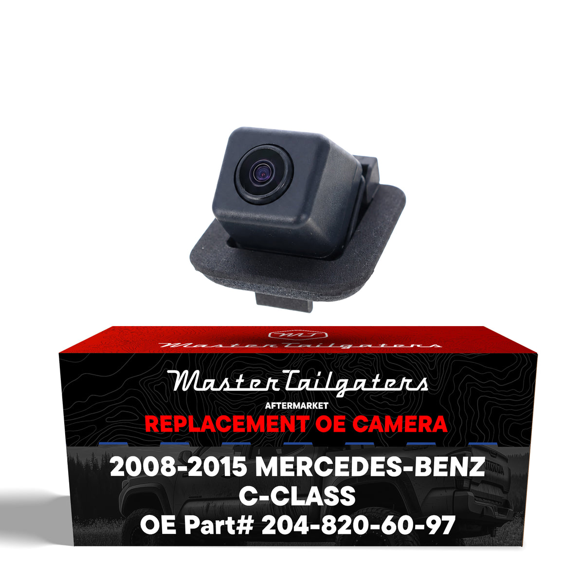 Mercedes-Benz C-Class (2008-2011), C-Class Sedan (2012-2014), C-Class Coupe (2012-2015) OEM Replacement Backup Camera OE Part # 204-820-60-97