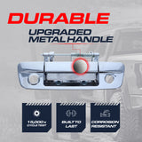Tailgate Handle Upgraded Chrome Metal Replacement for Dodge Ram (2013-2018) OE Part # 68197873AA
