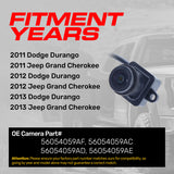 Dodge Durango / Jeep Grand Cherokee (2011-2013) OEM Replacement Backup Camera OE Part # 56054059AC, 56054059AD, 56054059AE, 56054059AF